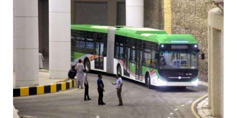 کراچی گرین لائن بس پر نامعلوم شرپسندوں کا حملہ