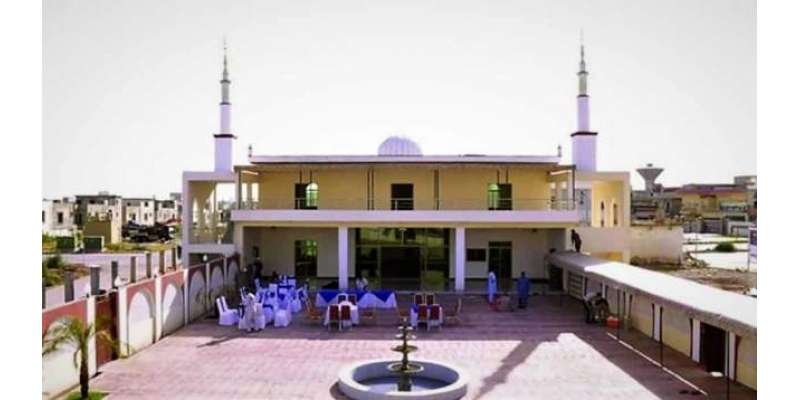 اسلام آباد میں قطر کے تعاون سے بننے والی مسجد عوام کے لیے کھول دی گئی