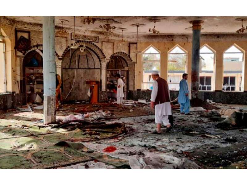 افغانستان کابل کی مسجد دھماکے شہدا کی تعداد25 ہوگئی 60سے زائد زخمی دھماکہ کابل شہر کے علاقے 