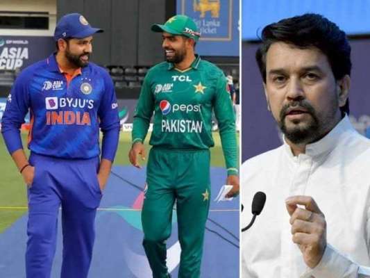 پاکستان میں ایشیا کپ، بھارتی وزیر کھیل نے گیند کرکٹ بورڈ کے کورٹ میں ڈال دی