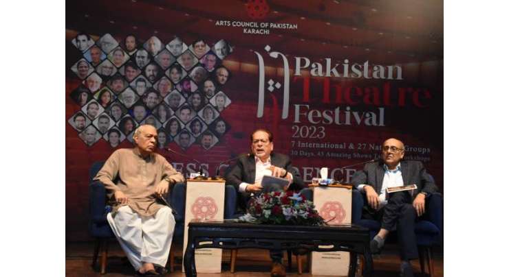 آرٹس کونسل آف پاکستان کراچی کے زیر اہتمام ”پاکستان تھیٹر فیسٹیول 2023“ کا افتتاح 8ستمبر کو ہوگا