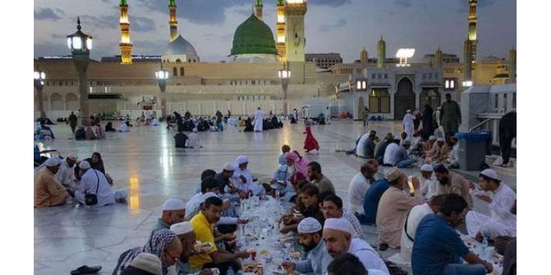 ایک ہفتے میں 55 لاکھ سے زائد زائرین کی مسجد نبویﷺ آمد