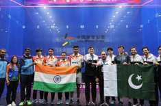 ایشین ٹیم سکواش چیمپئن شپ: پاکستان نے بھارت کو ہرا کر سیمی فائنل کے ..
