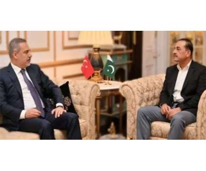 آرمی چیف جنرل عاصم منیر سے ترکیہ کے وزیر خارجہ حکان فدان کی ملاقات
