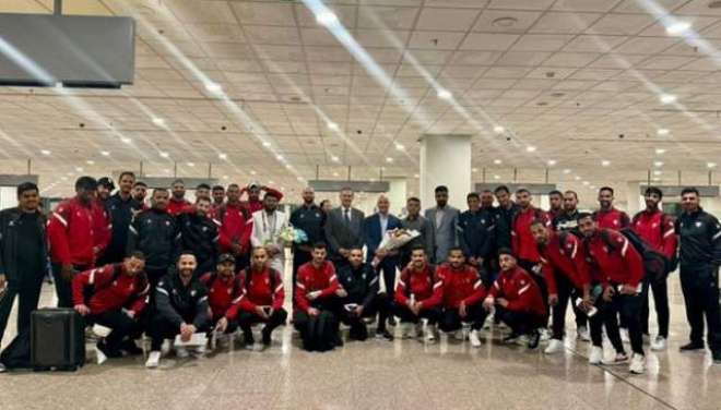 فیفا ورلڈ کپ کوالیفائرزراؤنڈ 2 ، اردنی فٹبال ٹیم اسلام آباد پہنچ گئی، پرتپاک استقبال