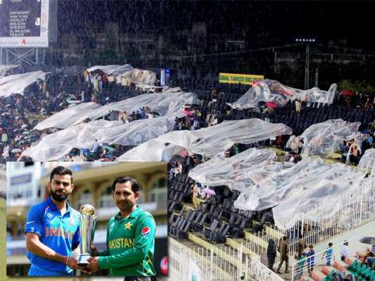 پنڈی سٹیڈیم میں بارش، بھارت نے چیمپئنز ٹرافی کی میزبانی پاکستان کو ملنے پر سوال اٹھا دیا