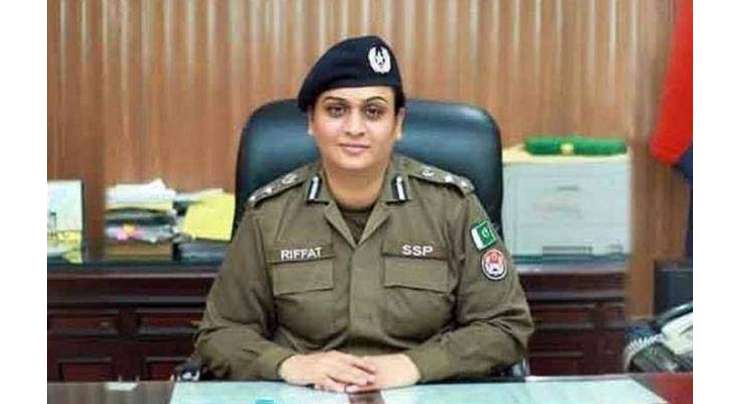 پنجاب پولیس کی خاتون پولیس افسرایس ایس پی رفعت بخاری عالمی ایوارڈ کیلئے منتخب