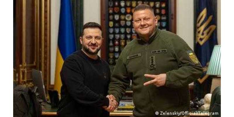 یوکرین: زیلنسکی نے اپنے کمانڈر انچیف کو برطرف کر دیا