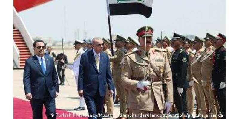 ترکی کے صدر ایردوآن کا دورہ عراق