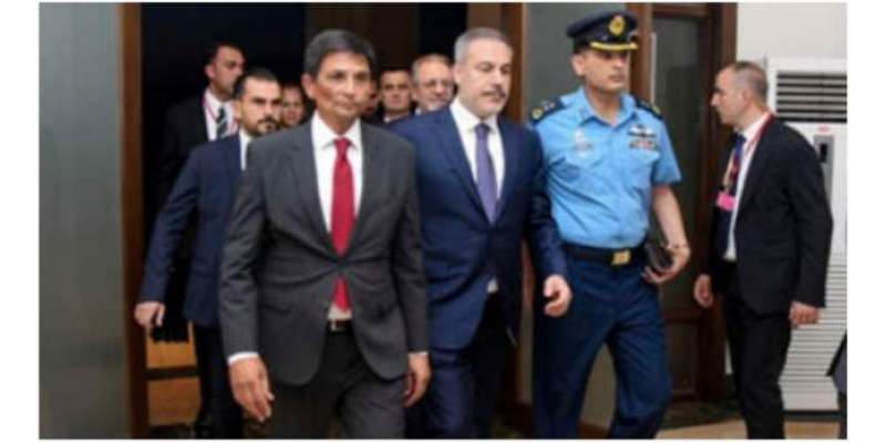ترکی کے وزیر خارجہ ہاکان فیدان پاکستان کے دو روزہ سرکاری دورے پر اتوار ..