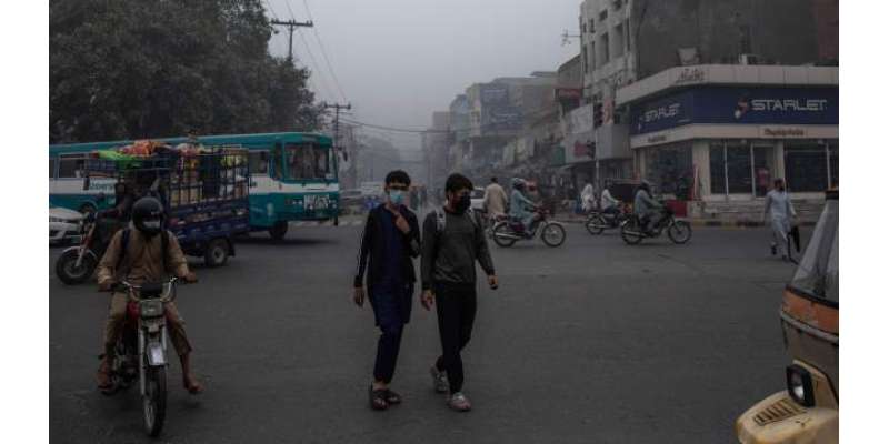 سموگ اورموسمیاتی تبدیلی مانیٹرنگ نظام کے مطابق آج لاہور میں فضائی ..