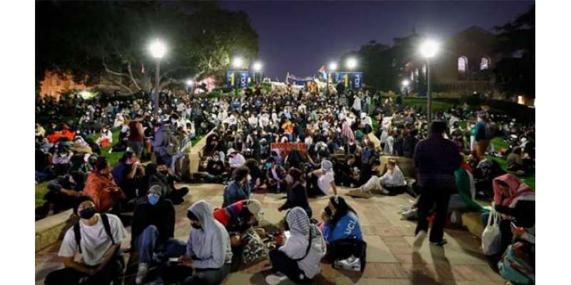 غزہ جنگ،امریکی طلبہ کا گرمی کی چھٹیوں میں بھی احتجاج جاری رکھنے کا ..