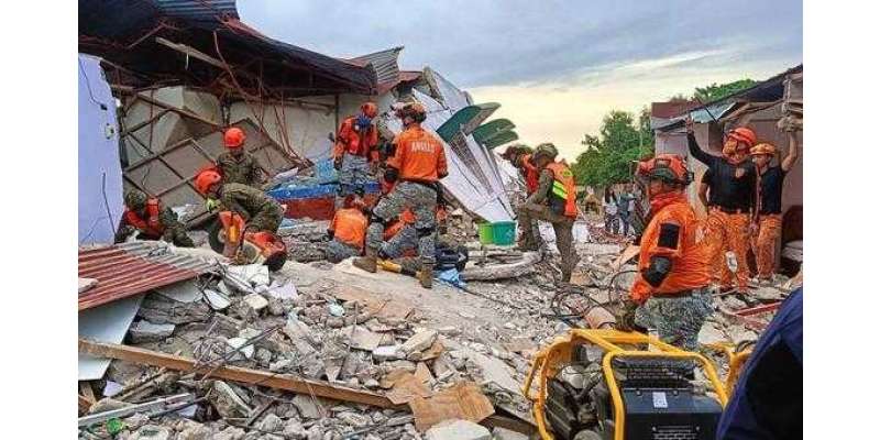 فلپائن: زلزلے میں 72 افراد ہلاک، 20 ہزار زیادہ بے گھر