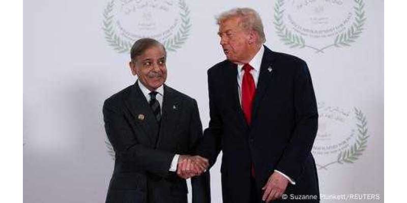 شرم الشیخ: ٹرمپ کی بات پر شہباز شریف مسکرا دیے
