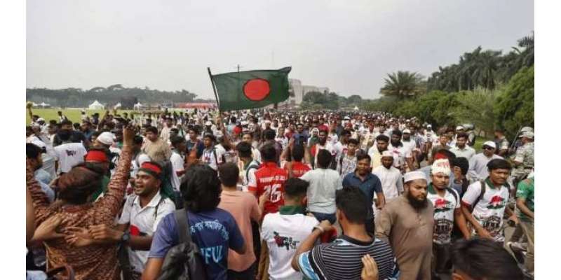 بنگلہ دیش میں پھر مظاہروں کی اطلاعات، سیاسی چارٹر کیخلاف لوگ سڑکوں ..