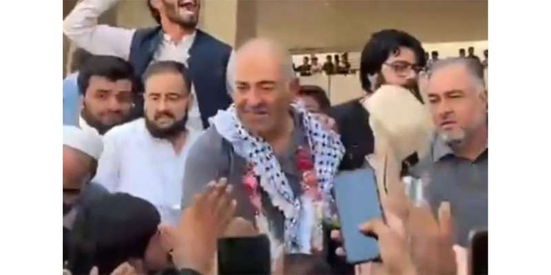 سابق سینیٹر مشتاق احمد خان پاکستان پہنچ گئے