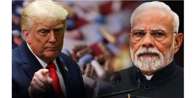 بھارت کی مشکلات میں اضافہ، امریکا کا ادویات پر 100 فیصد ٹیرف عائد کرنے ..