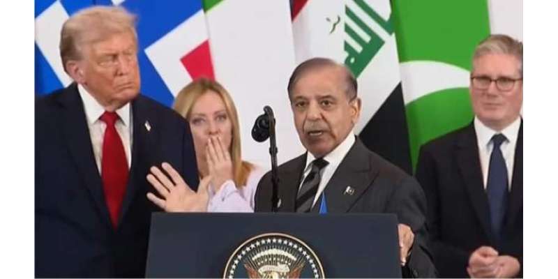 شہباز شریف نے امریکی صدر کی خوشامد اور چاپلوسی میں تمام حدیں پار کردیں