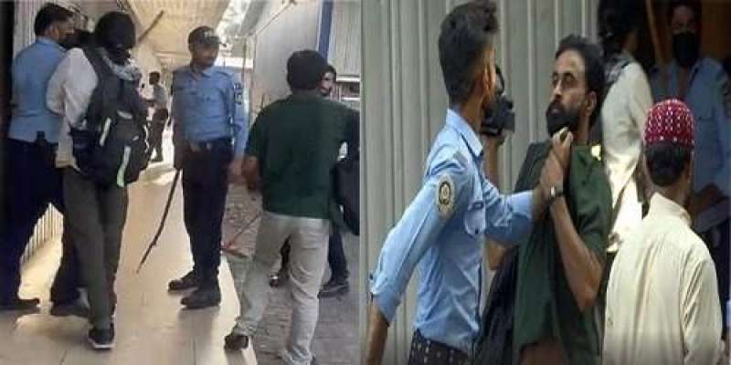اسلام آباد پولیس نیشنل پریس کلب میں داخل، توڑپھوڑ، صحافیوں پر تشدد