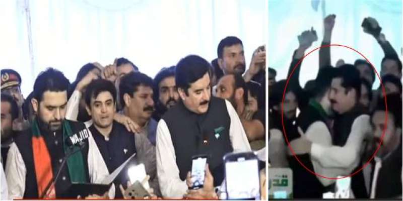 سہیل آفریدی کے حلف کی تقریب میں دلچسپ صورتحال