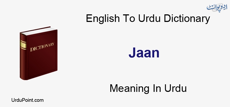 Will You Be My Jaan Meaning In Urdu