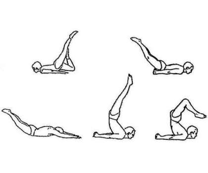 Salabhasana Yoga Warzish - Article No. 1128