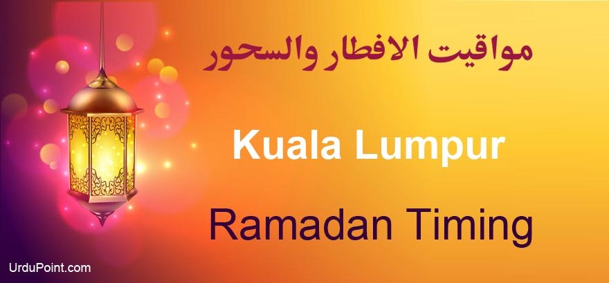 Timetable ramadan 2022 malaysia Ramadan Timetable