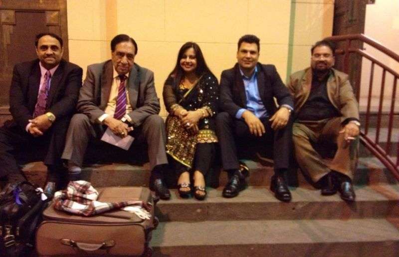 A Group Photo After Mushaira In Sydney