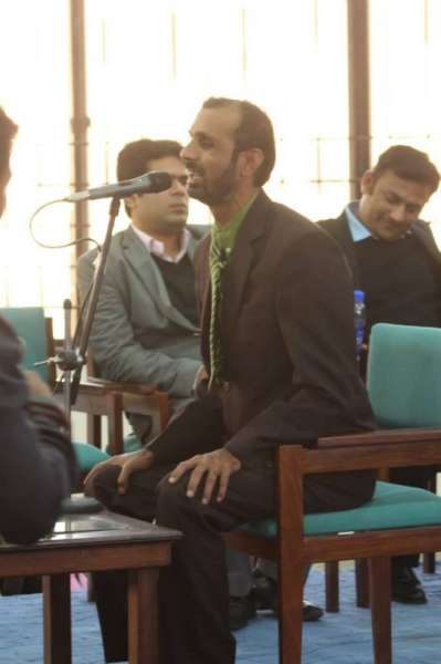 Taimoor Hassan Taimoor In Annual Mushaira In University Of Gujrat
