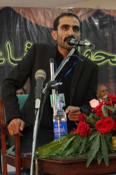 Naeem Ullah Anmol In Annual Mushaira In University Of Gujrat