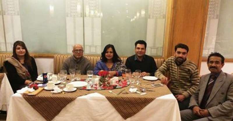 Saeed Doshi, Imran Aami, Saeed Khan, Noshi Gillani And Rashida Maheen Malik In Islamabad Mushaira
