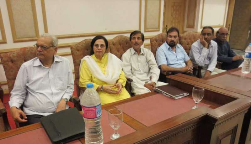 Khursheed Rizvi, Yasmeen Hameedm Gulzar Buukhari, Saud Usmani, Ayyub Khawar And Ghulam Hussain Sajid