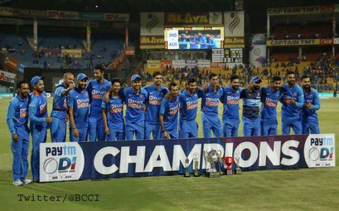 India Won Odi Series 2-1