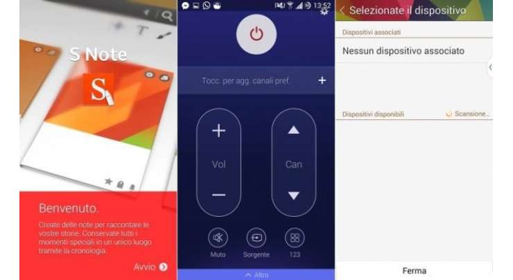 Samsung Galaxy S5 Apps Leak: S Note, WatchON And S Health