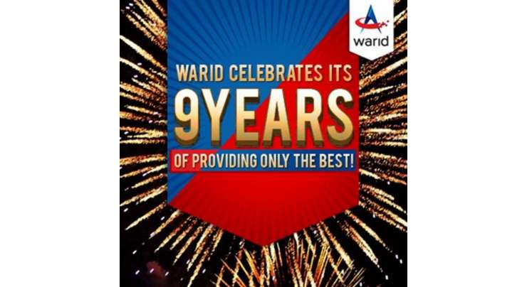 Warid Celebrates 9th Birthday
