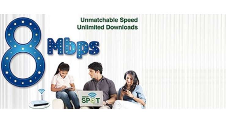 PTCL Launches 8Mbps Broadband Blockbuster Offer