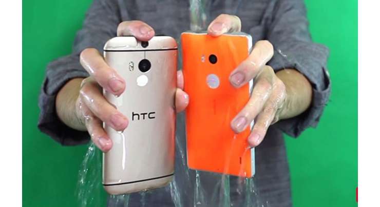 HTC One And Nokia Lumia 930 Accept The Samsung Galaxy S5 Ice Bucket Challenge