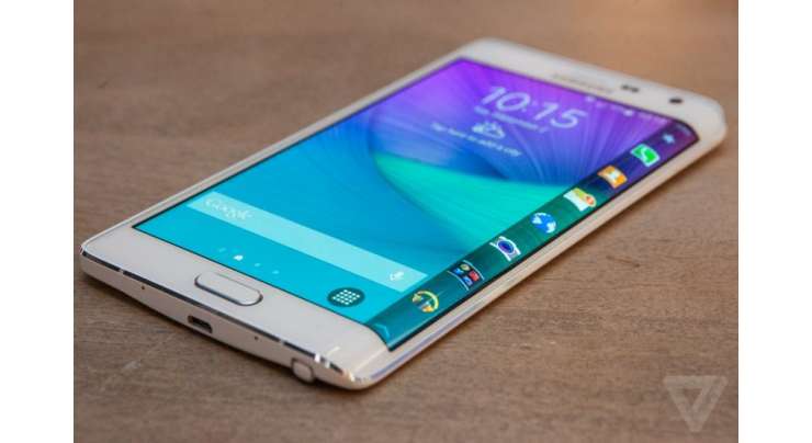 The Galaxy Note Edge With An Entirely New Kind Of Curved Display
