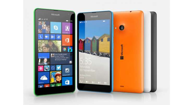 Microsoft Launches Lumia 535 In Pakistan