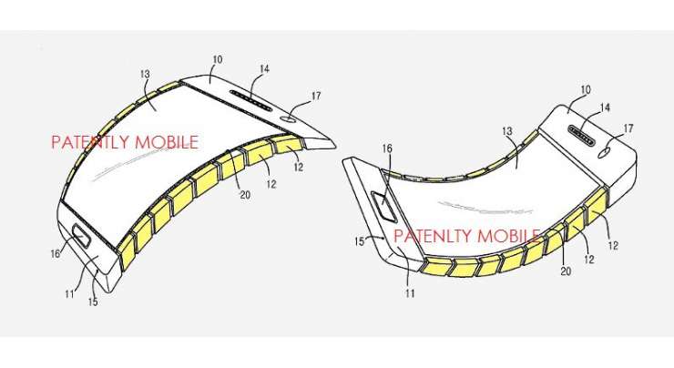 Samsung Patents A Flexible Smartphone Made Of Discrete Links