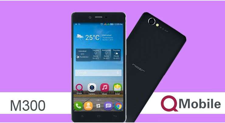 QMobile Noir M300 A 3G Smartphone With Robust Battery