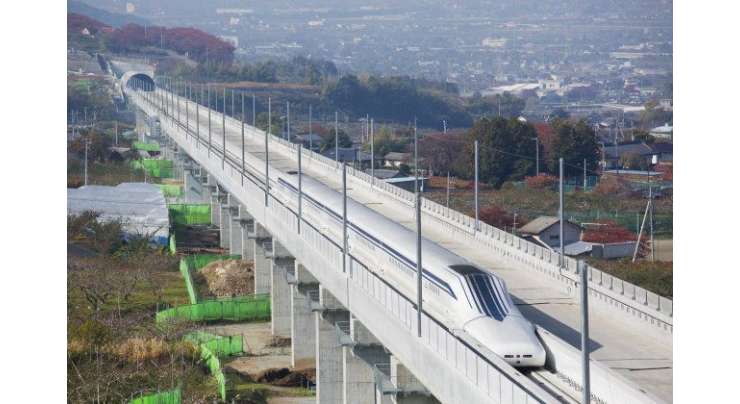 Japanese Maglev Train Breaks Its Own World Speed Record