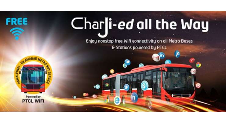 PTCL To Offer Free WiFi Throughout Islamabad Rawalpindi Metro Buses