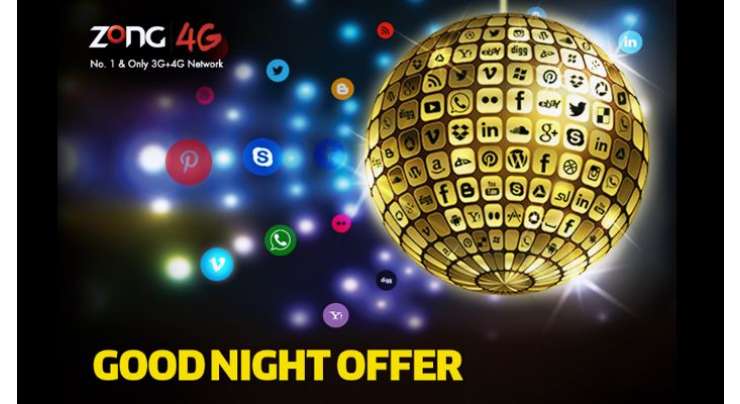 Zong GoodNight Offer Gives 1GB Mobile Internet