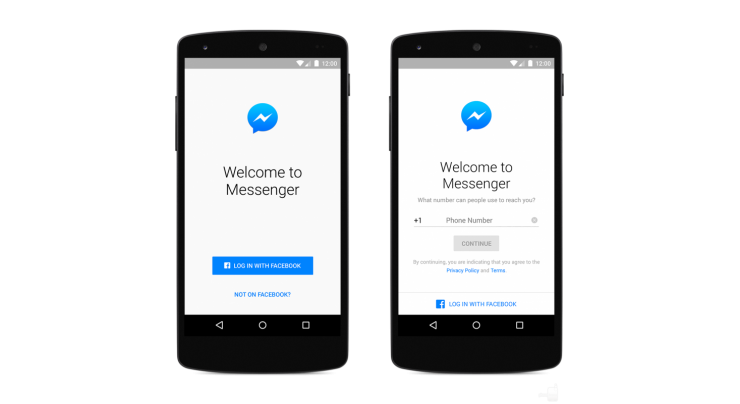You Can Now Sign Up To Facebook Messenger Without A Facebook Account