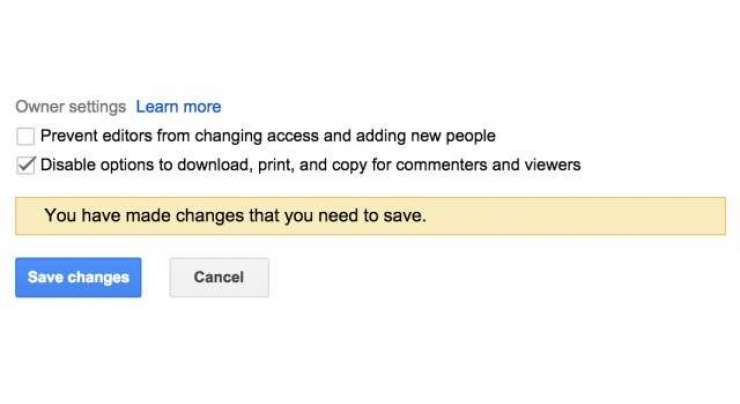 Google Drive introduced new security features