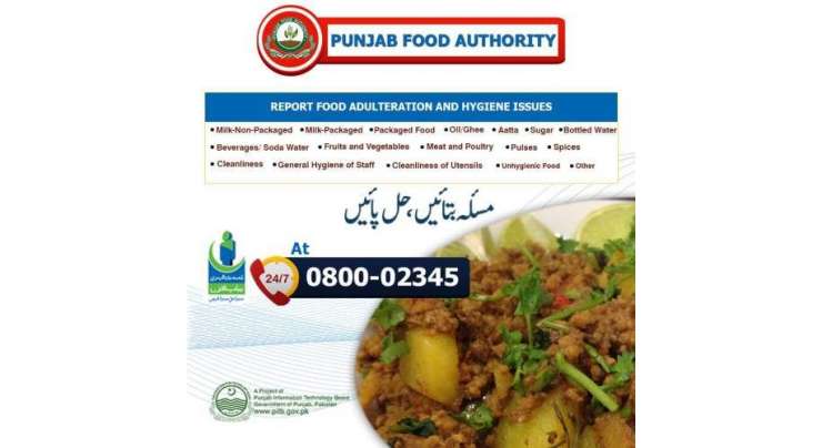 Punjab Food Authority Public Services