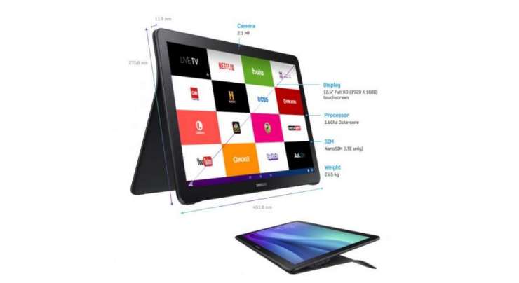 18  Inches Samsung Galaxy View Tablet Goes Official Weighs