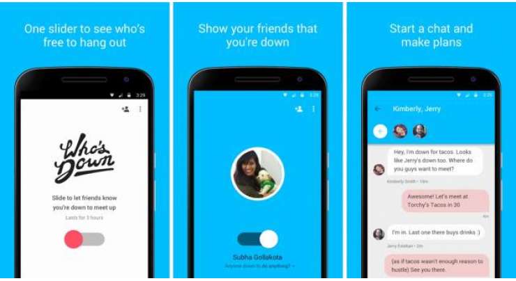 Google New Whos Down App Shows Which Of Your Friends Are Free To Hang Out