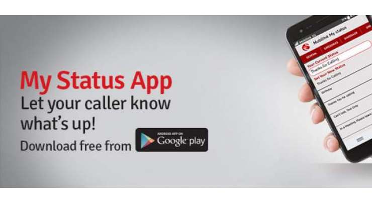 Mobilink Launches An Application For Its My Status Service